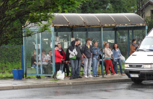 Tuchów- przystanek autobusowy