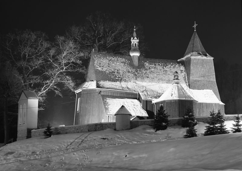            Stary kościół w Czermnej, fot. Jakub Rutana