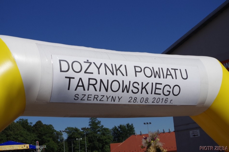 Dożynkowe świętowanie Powiatu Tarnowskiego w Szerzynach