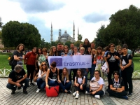 Młodzież z ZSP w Ryglicach w Istambule