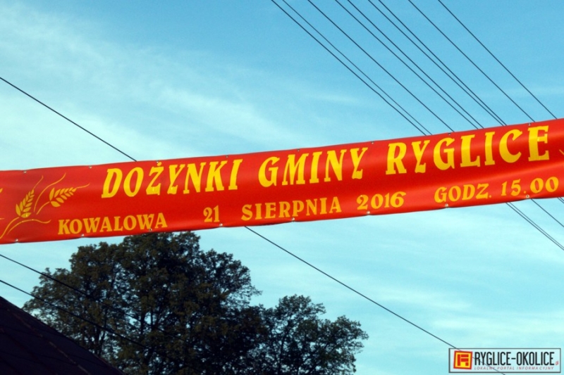 Dożynki gminy Ryglice w Kowalowej